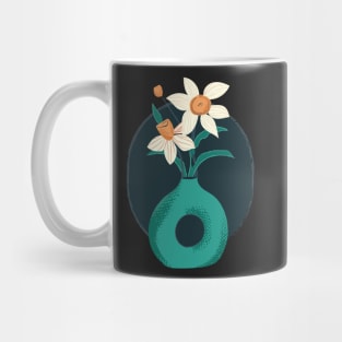 yellow sunflower in the vase Mug